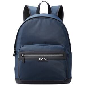 Michael Kors Men's Malone Adjustable Solid Nylon Backpack EK26